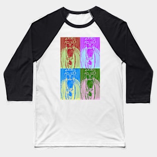 4 pop art buddhas Baseball T-Shirt